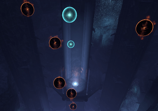 Ghost Lights / Wisp Puzzle Lucent Citadel Trial ESO