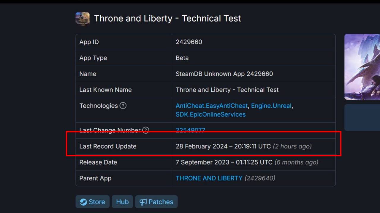 Throne and Liberty Technical Test