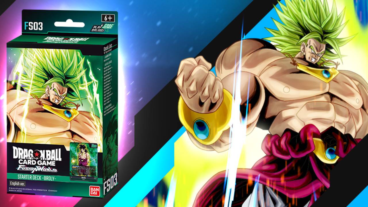 FS03 Broly Starter Deck Card List DBS Fusion World