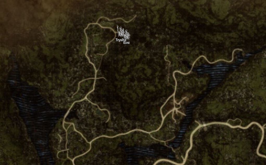 DD2 Eini and Trysha Locations