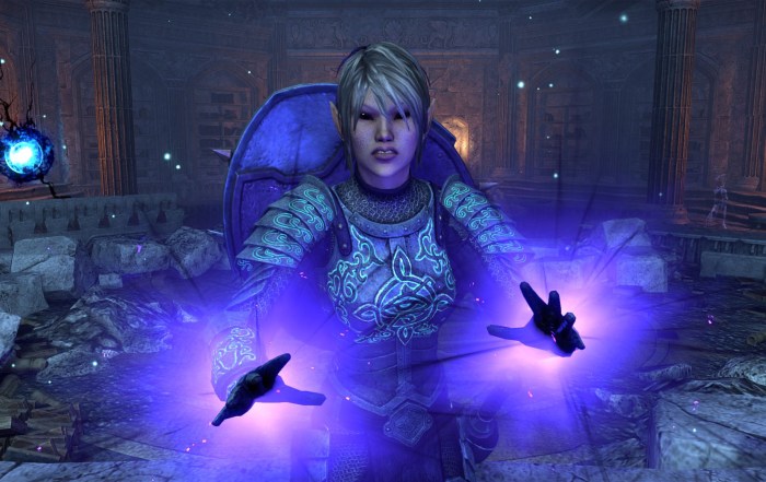 Votary Nahlia during the Second Era of Scribing Tutorial Quest