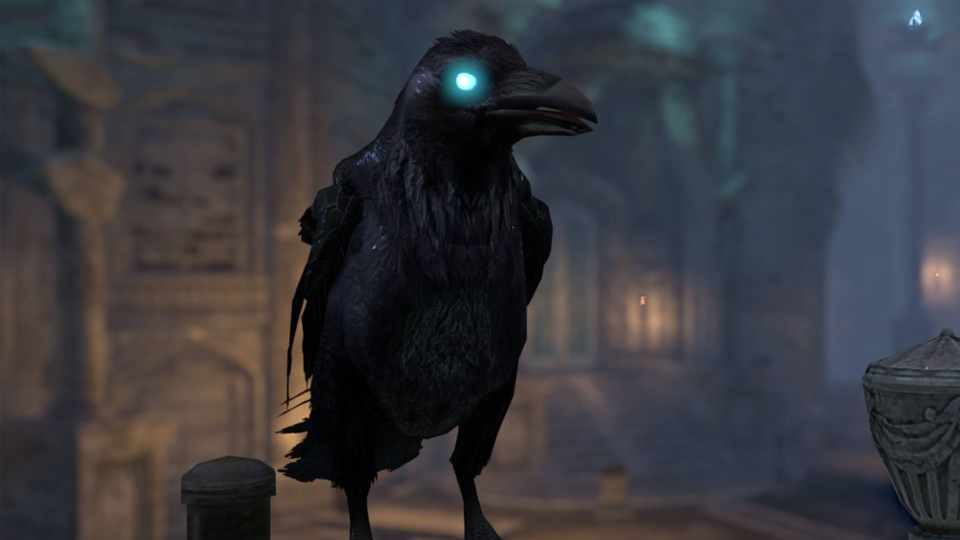 The Crow during the The Wing of the Crow Quest Guide - ESO Scribing