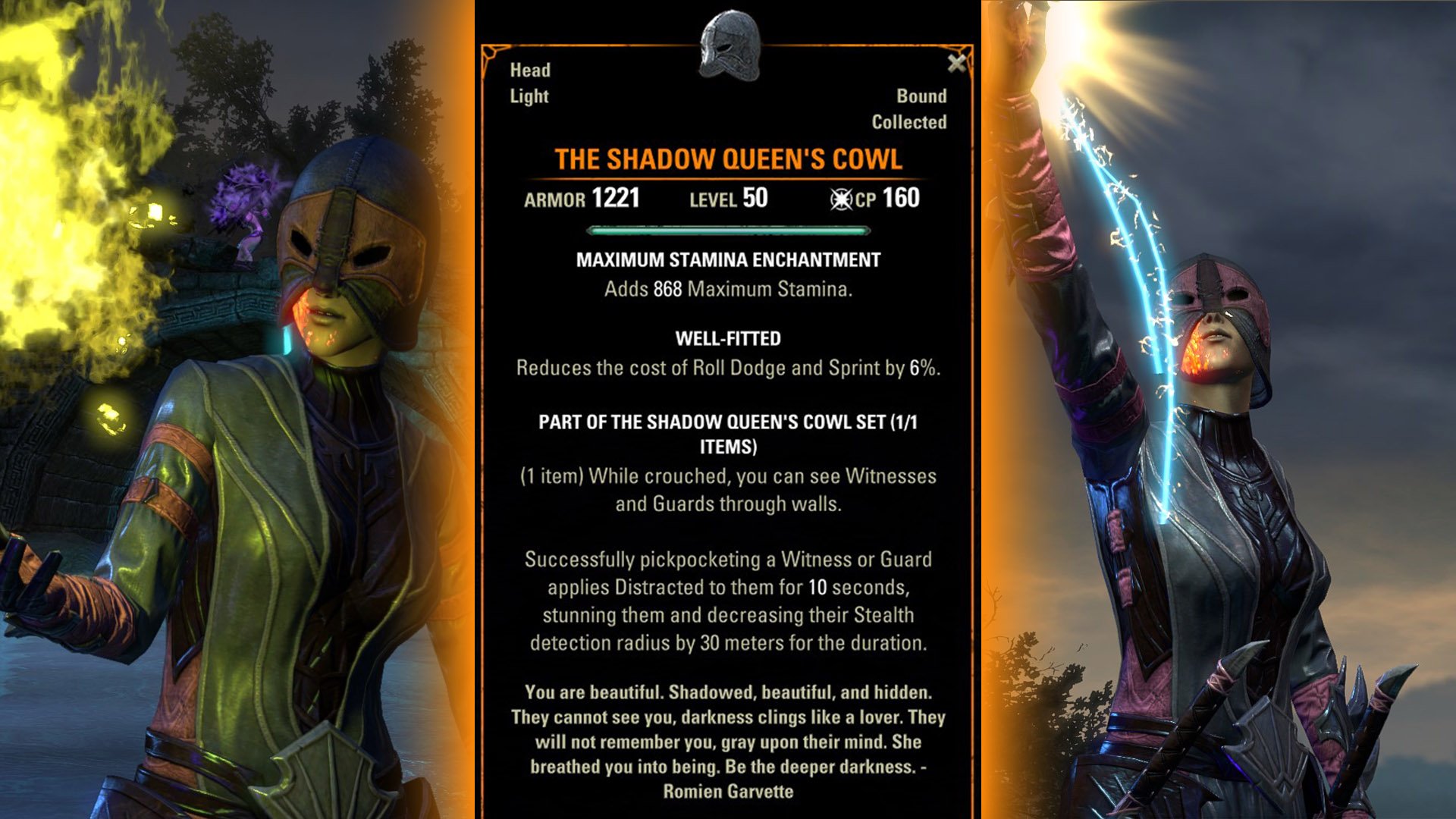 How to get the The Shadow Queen’s Cowl Mythic Item Set in ESO