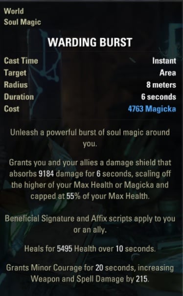 Fengrush Warden Healer PvP Build for ESO – Mag Warden