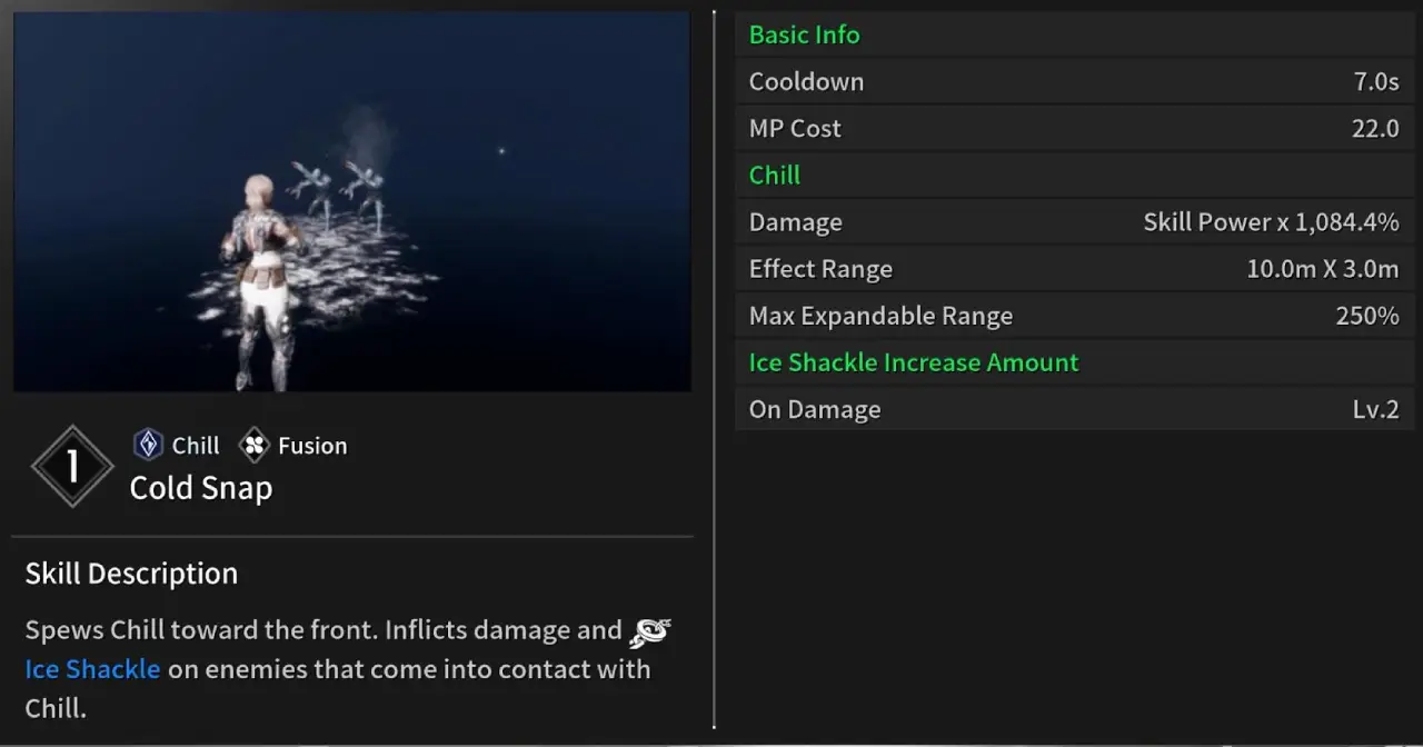 TFD Viessa Build Cold Snap