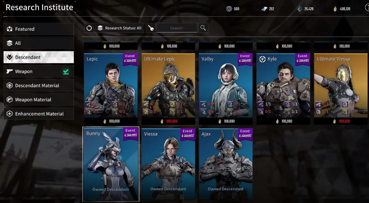 How to Unlock Descendant Characters in The First Descendants