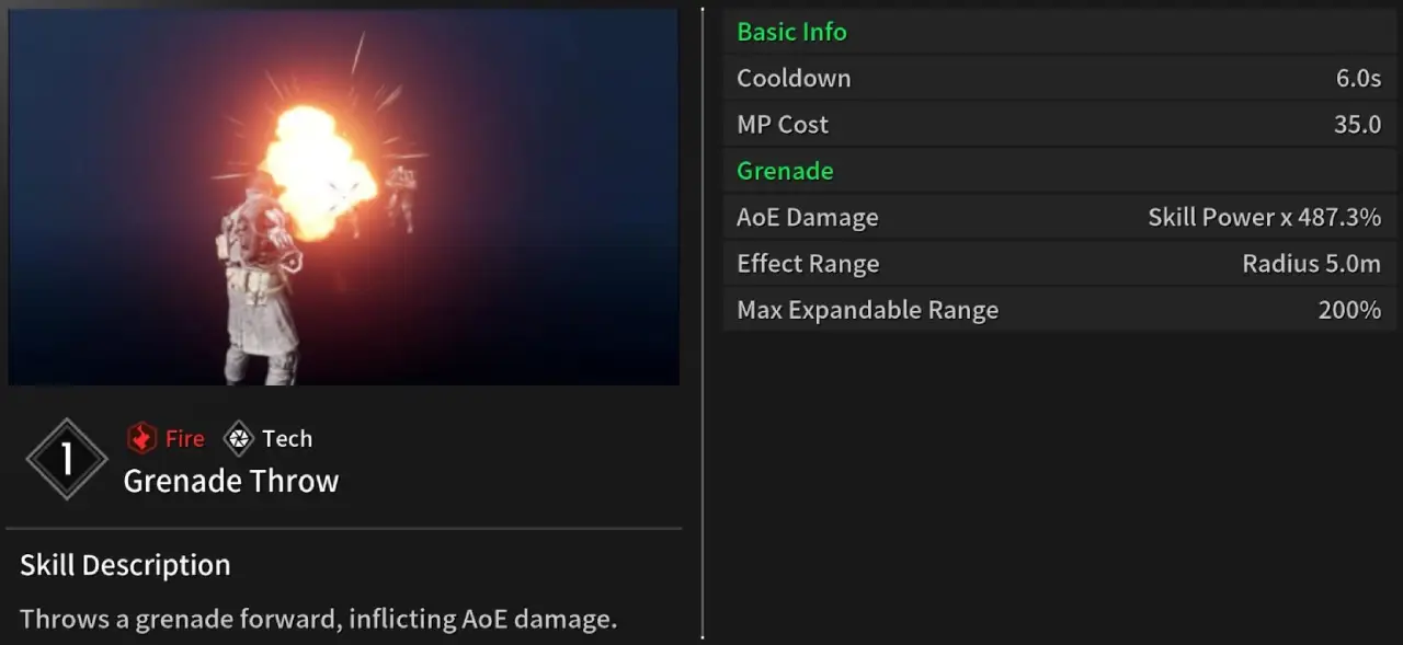 TFD Lepic Grenade Throw