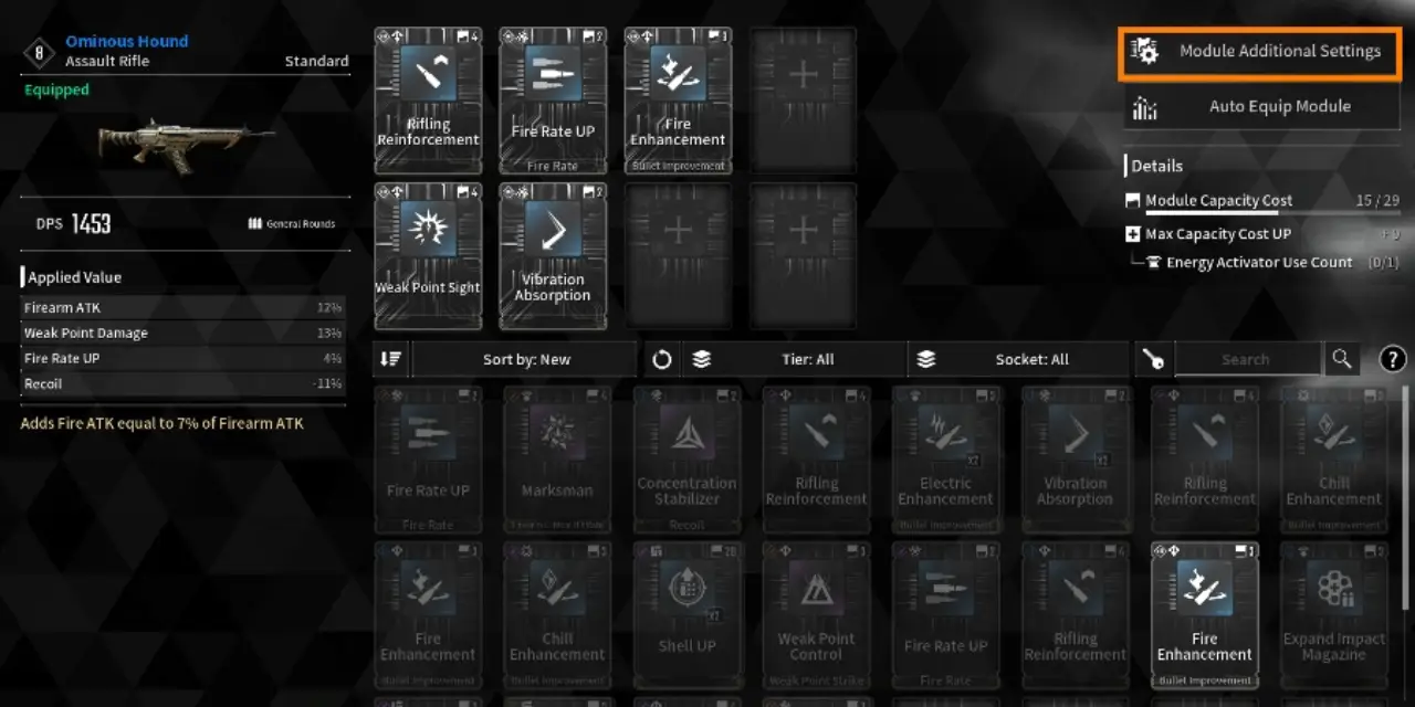 How to increase Module Capacity in The First Descendant TFD