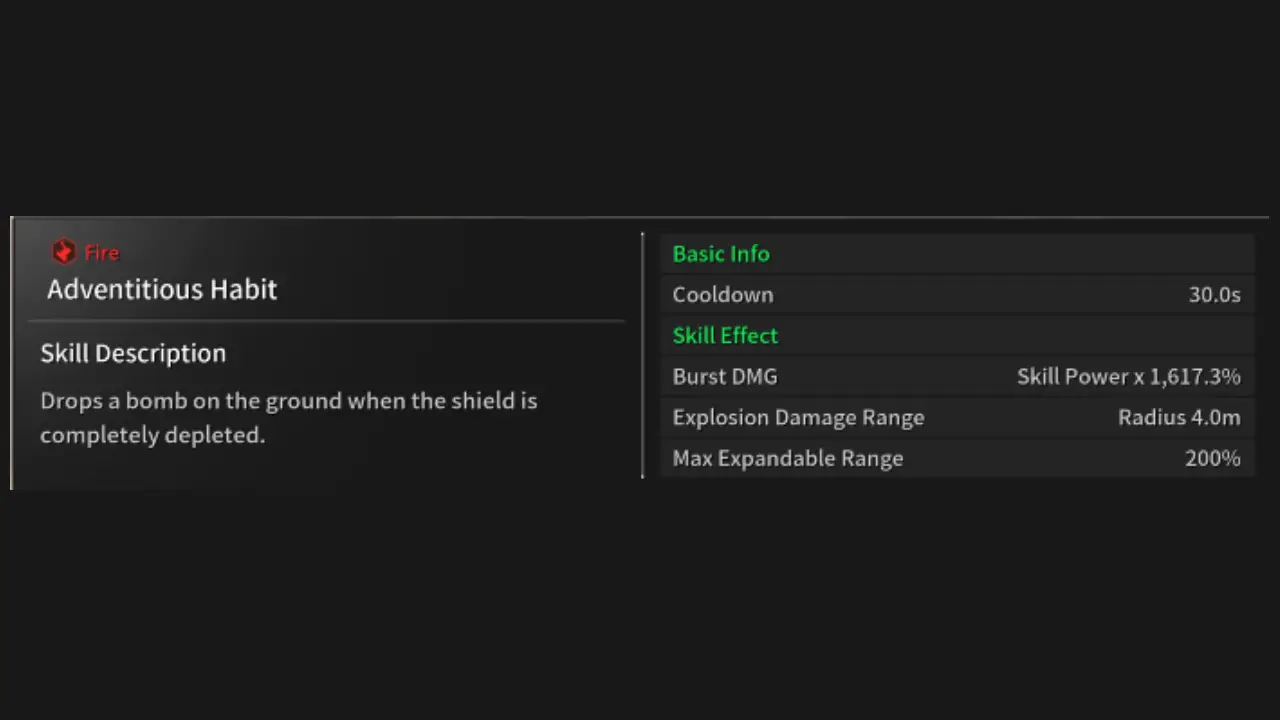 Adventitious Habit Passive Esiemo The First Descendant