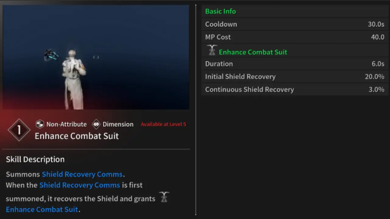 Enhanced Combat Suite Enzo Skill 3 The First Descendant