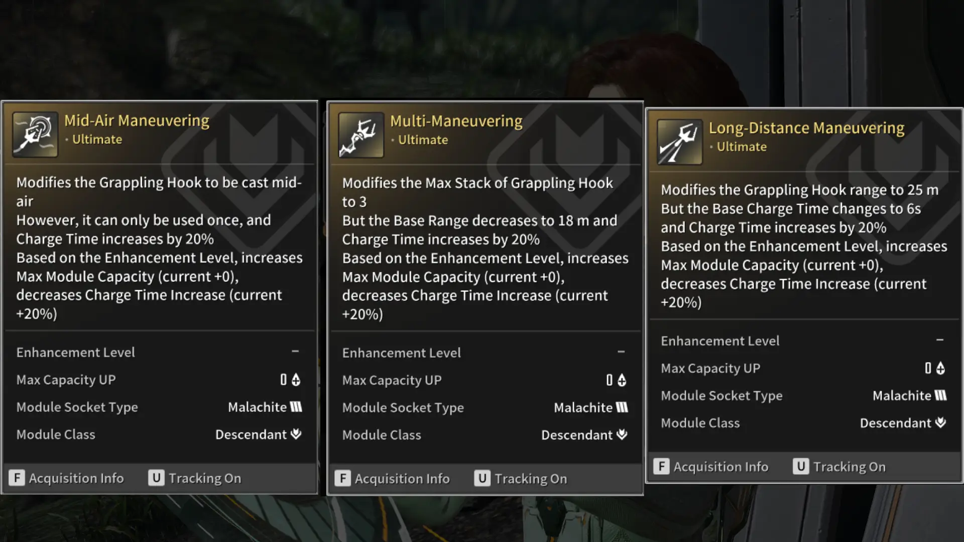 Grapple Hook Modifications The First Descendant