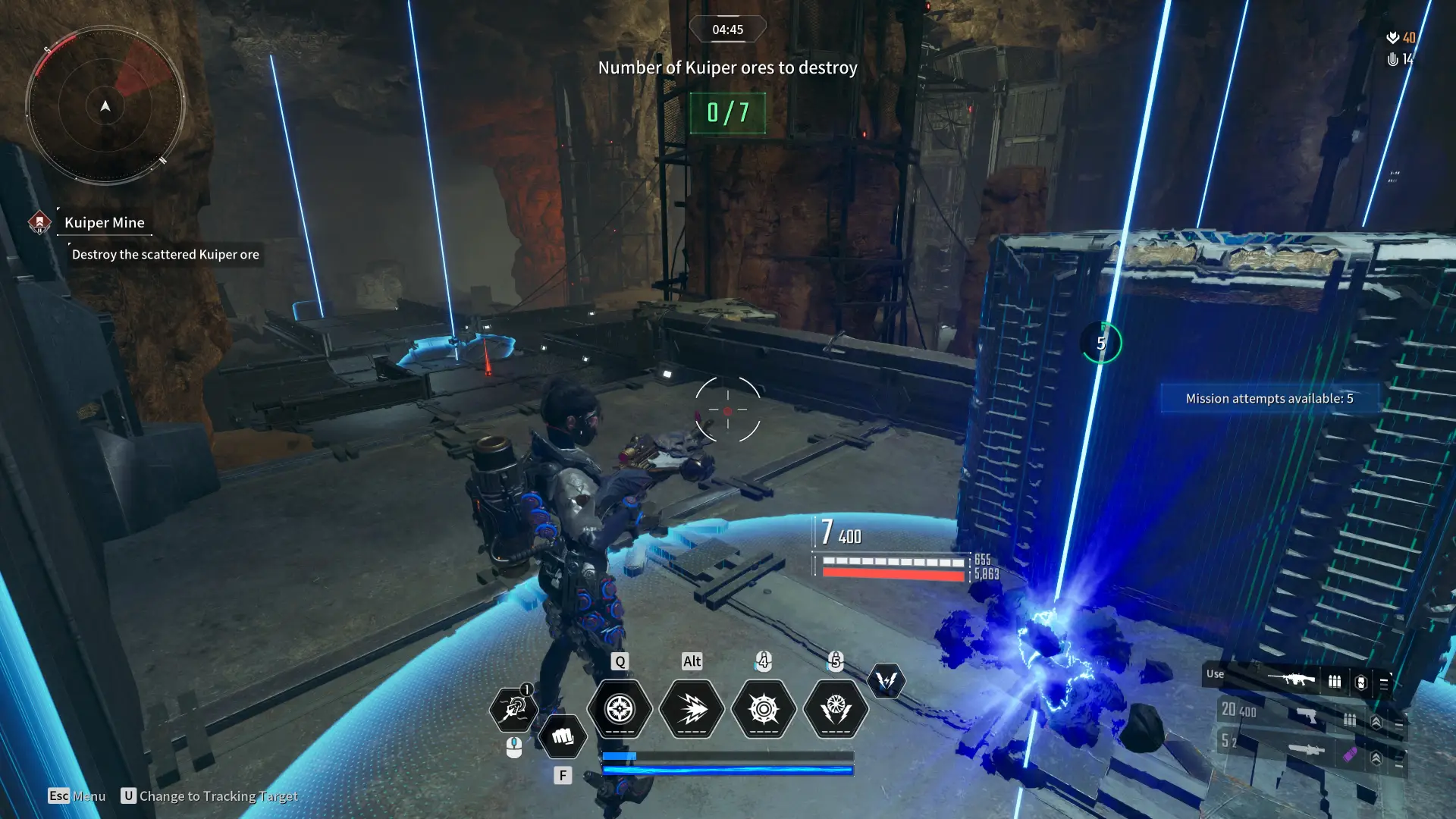 Kuiper Shard Farm Spot 3 Kuiper Mine TFD