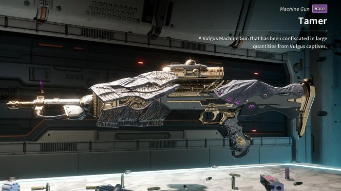 The First Descendan Tamer Machine Gun