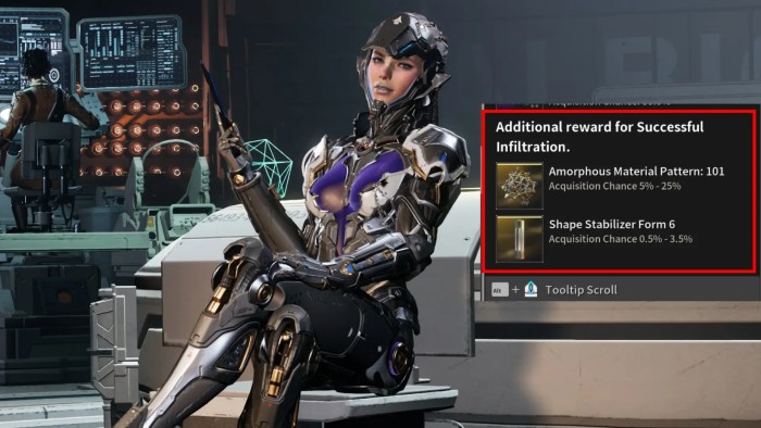 The First Descendant Sharen Infiltration Extra Rewards