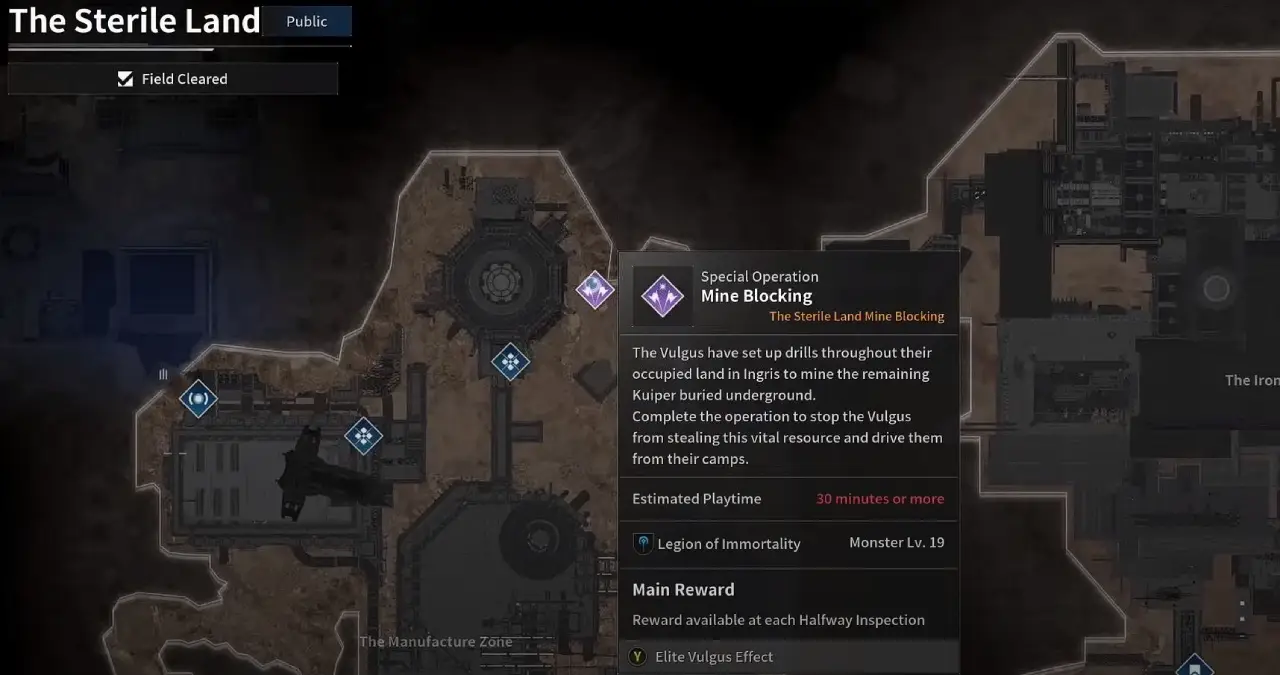 TFD Special Operation Mission Overview