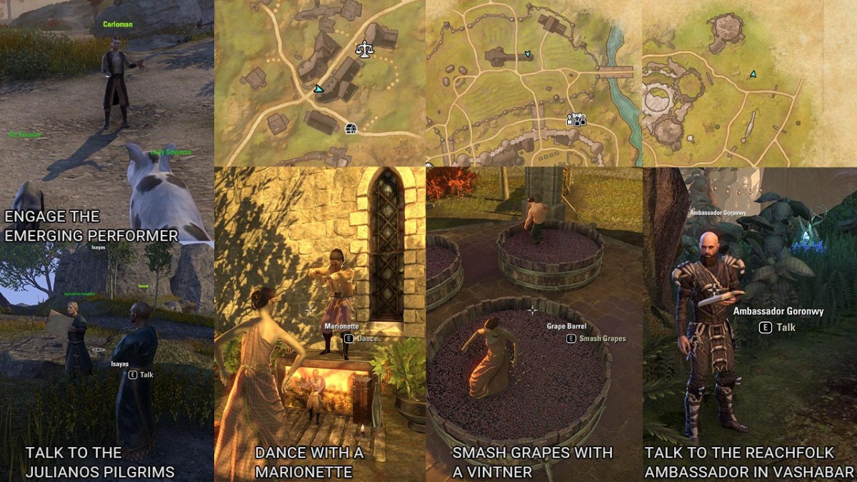 ESO Wine and Warriors achievement details