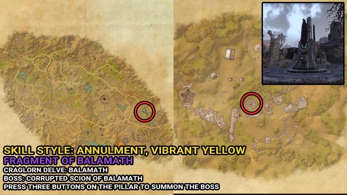 Fragment of Balamath in ESO