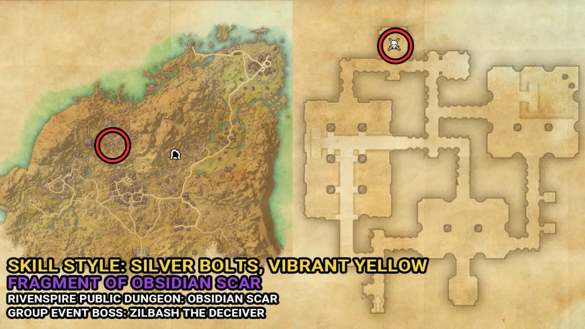 Fragment of the Obsidian Scar in ESO