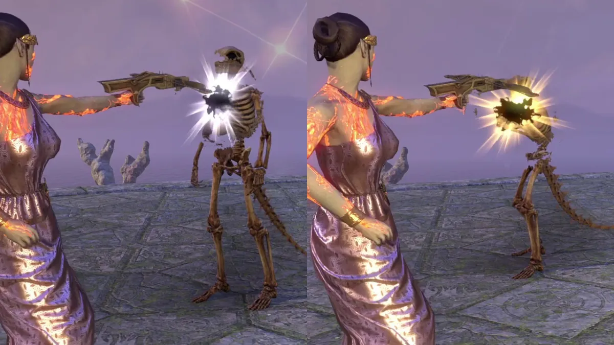 Silver Bolts, Vibrant Yellow Skill Style in ESO