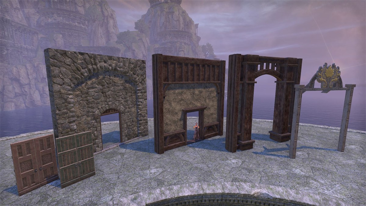 Skingrad Reward Coffer Structure Furnishing Walls and doors in ESO Update 43