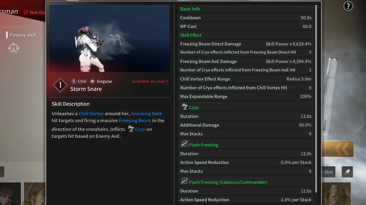 Storm Snare Skill Hailey THe First Descendant