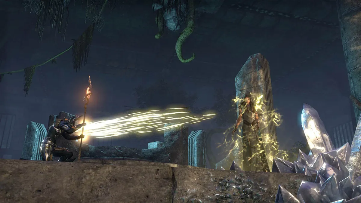 Ithelia during King Nantharion's quest in ESO