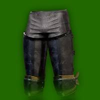 blackened greaves