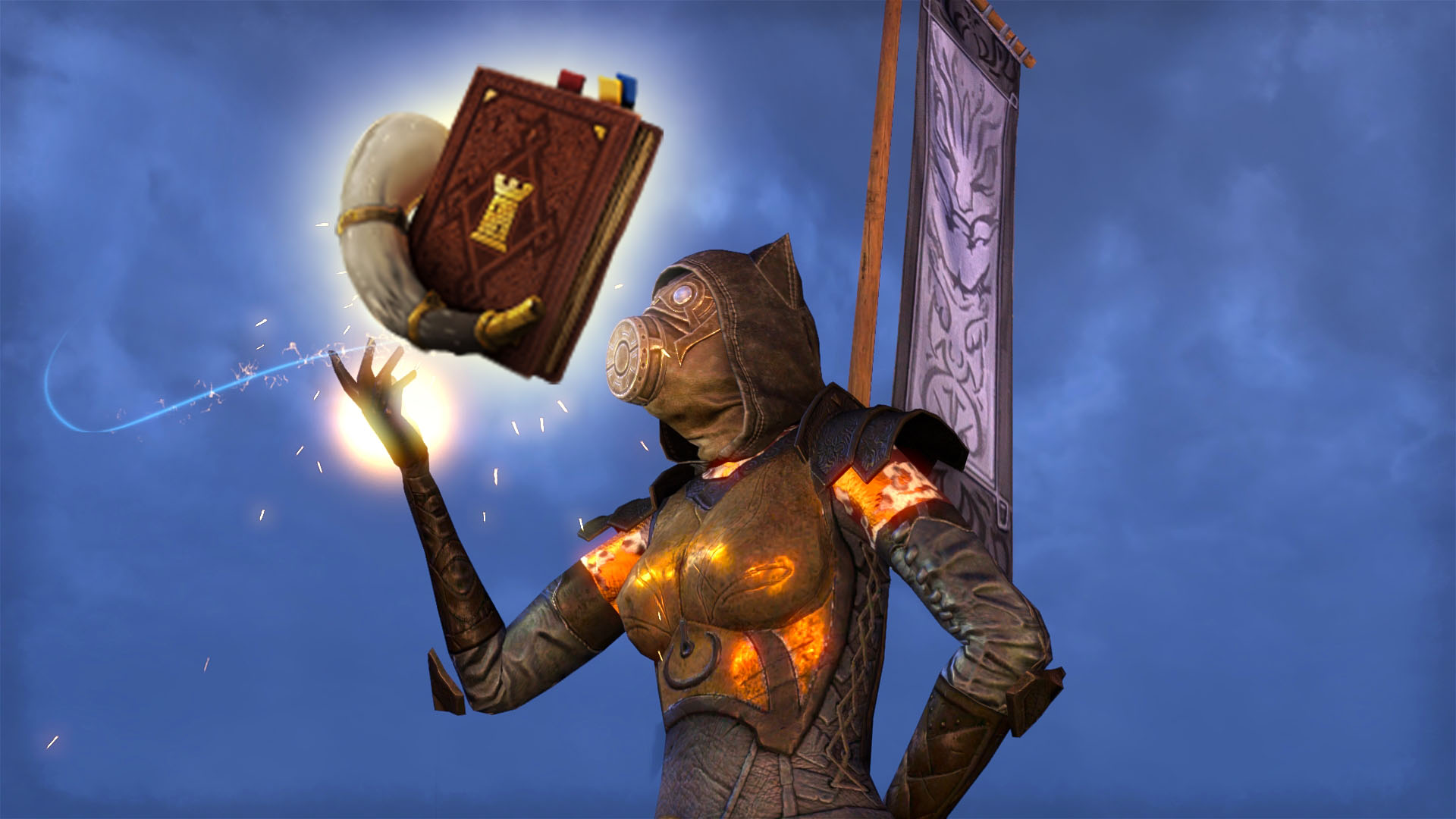 ESO Banner Bearer Scribing Skill Grimoire U44 Header image