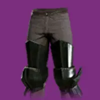 Ebon Roar Greaves Throne and Liberty