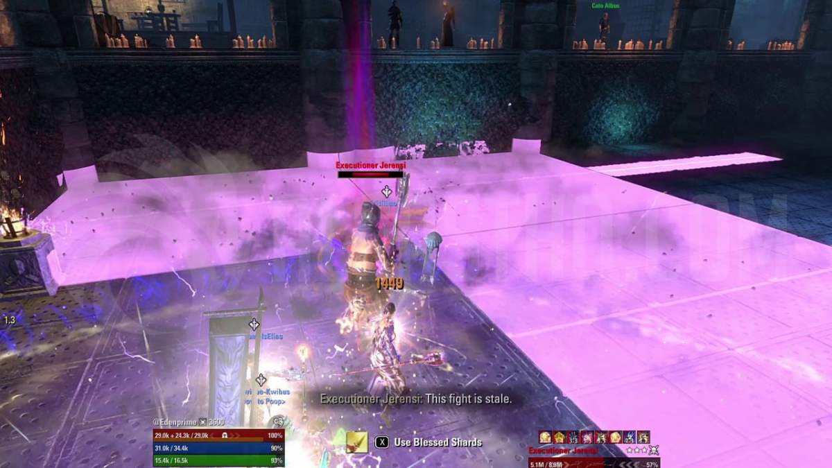 Executioner Jerensi Spike Trap telegraphed