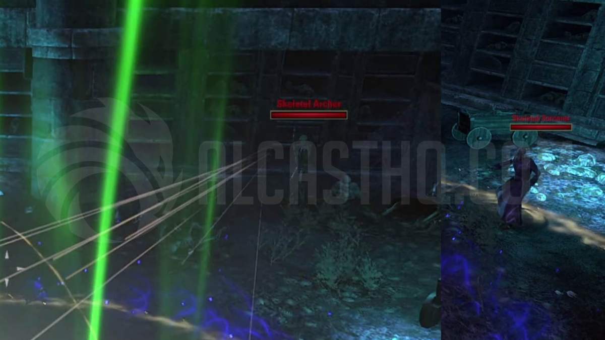 ESO Guard Captain Paratius Skeletal Archers & Sorcerers