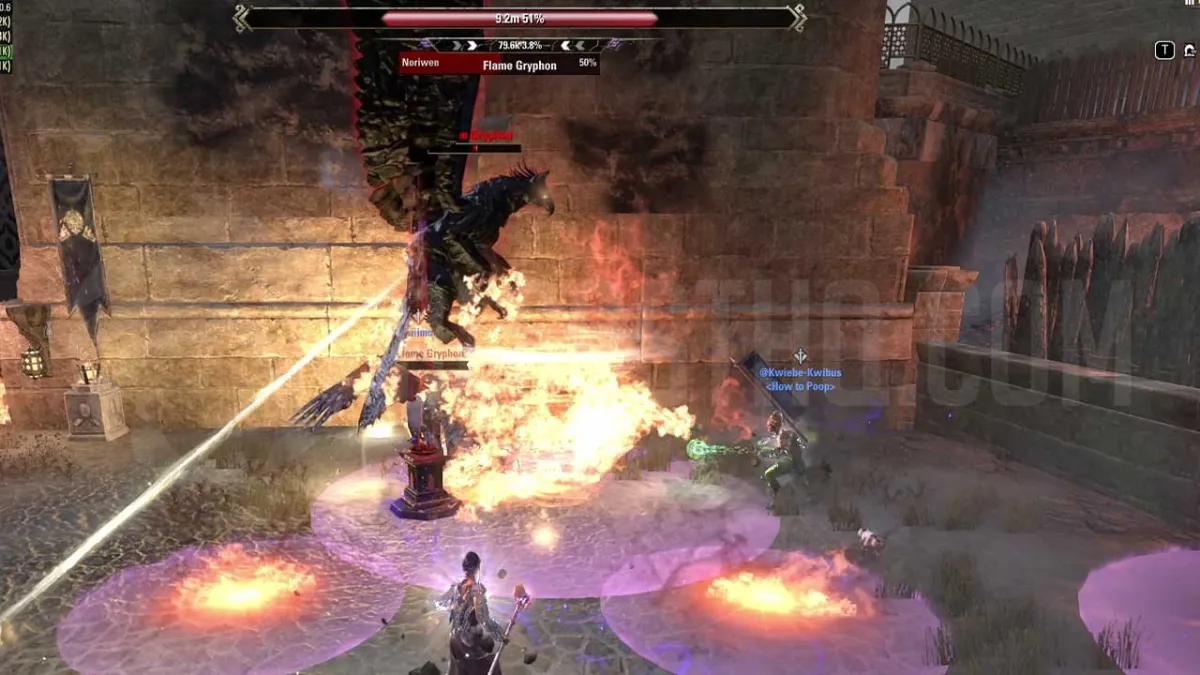 ESO Noriwen Flame Gryphon - Cyclone