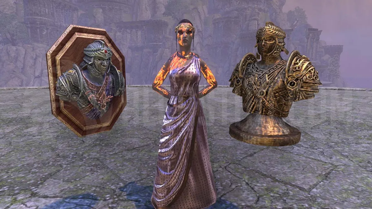 ESO Orpheon the Tactician bust and trophy