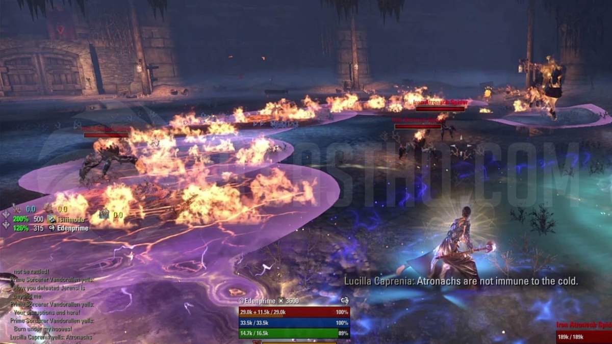 ESO Prime Sorcerer Vandorallen Iron Charge