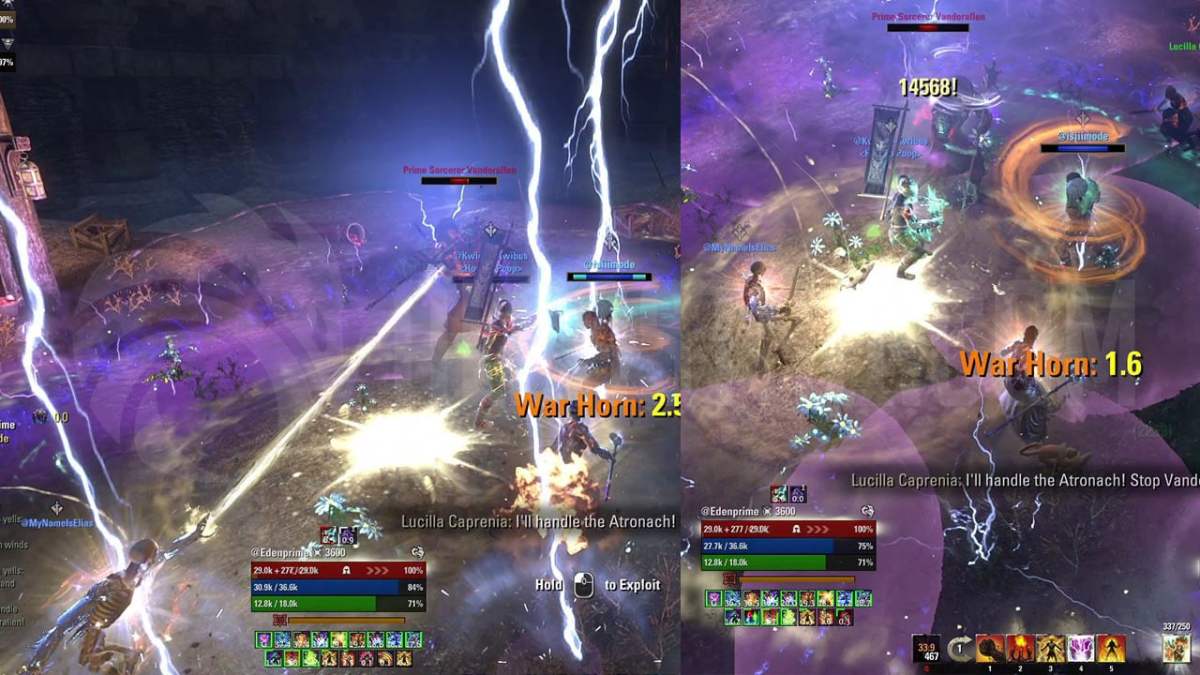 ESO Prime Sorcerer Vandorallen Lightning Rod Slam