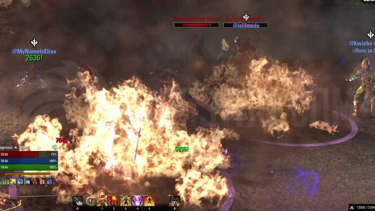 ESO Siege Master Malthoras Fire Bombs