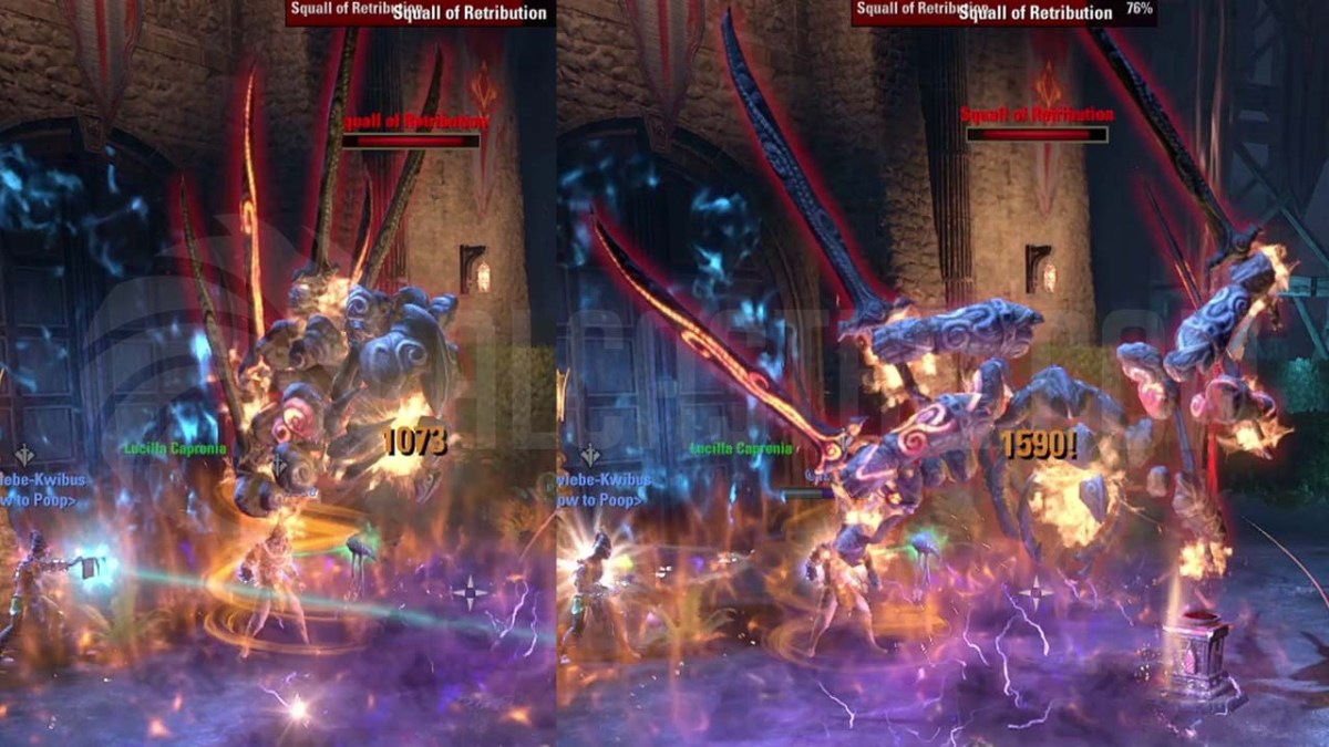 ESO Squall of Retribution Coordinated Slash