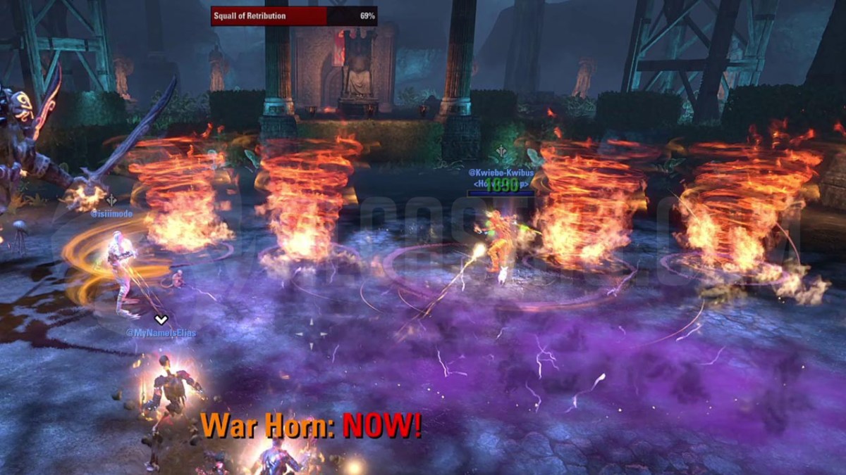 ESO Squall of Retribution Fire Storm