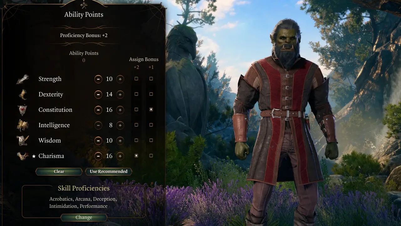 Fiend Warlock Starting Abilities