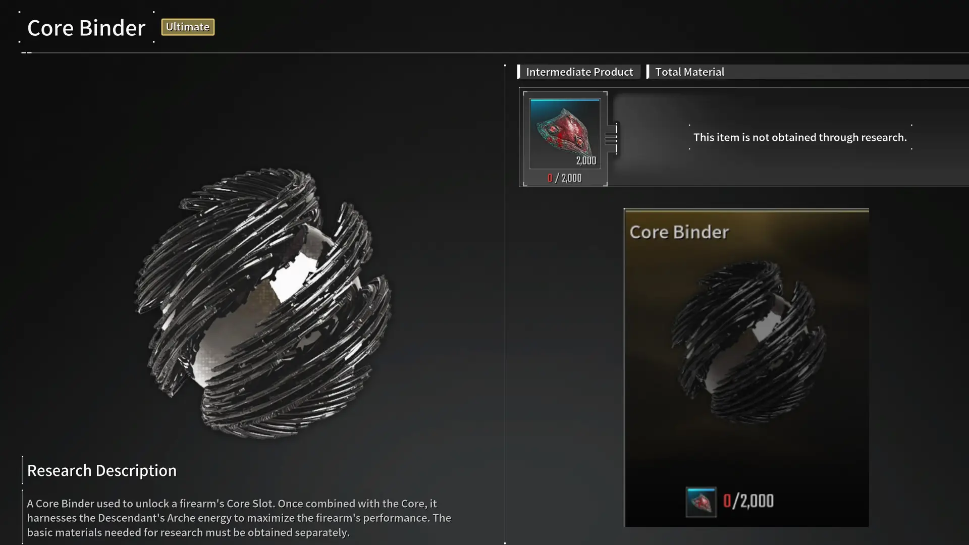 How To Farm Core Binder Materials In The First Descendant