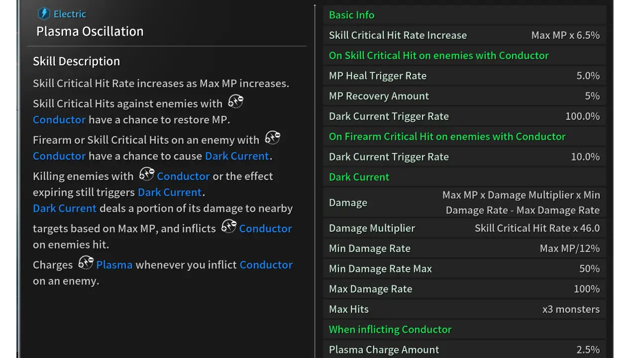 Plasma Oscillation Skill Description Ines Build The First Descendant