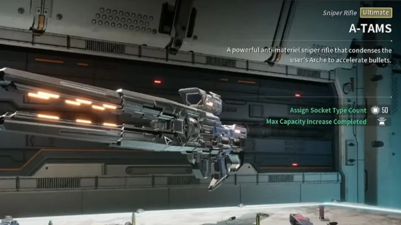 A-Tams Ultimate Sniper Rifle The First Descendant