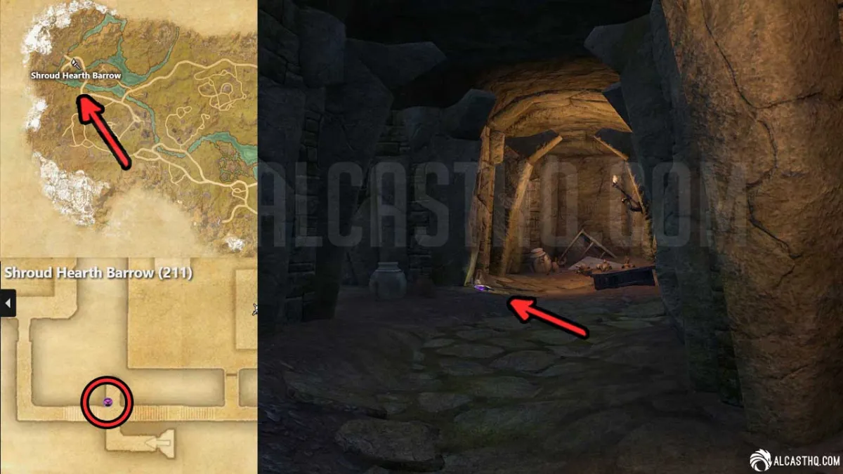 ESO Shroud Hearth Barrow Mage Tome- Entropy, Violet Purple Skill Style