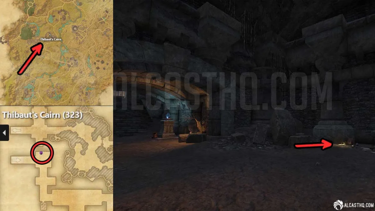 ESO Thibaut's Cairn Mage Tome - Entropy, Violet Purple Skill Style