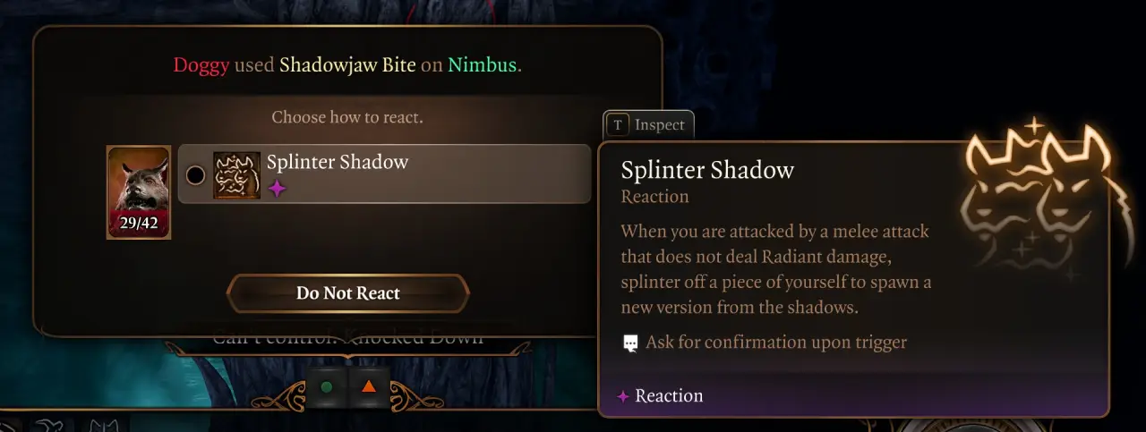 BG3 Splinter Shadow