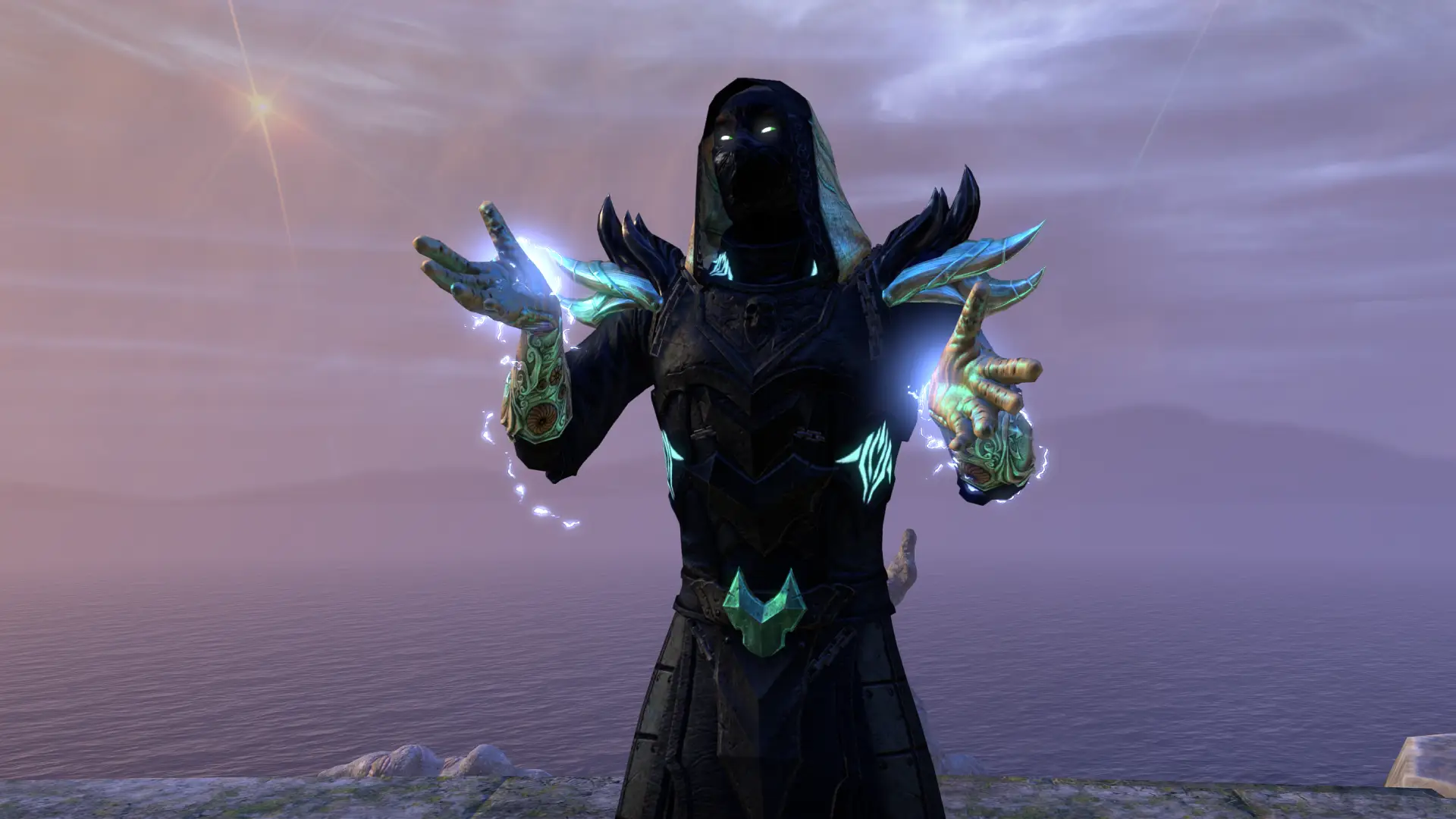 ESO Sorcerer Subclassing Build Blue Color Fashion 2