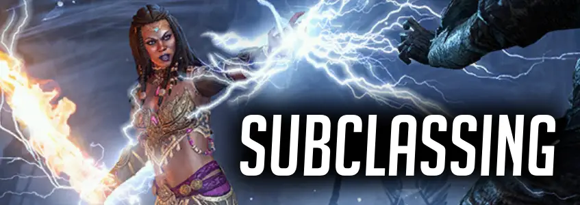 ESO Subclassing Banner