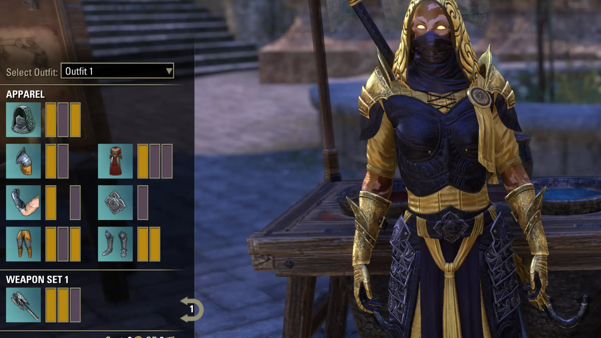 ESO Templar Subclasses Build Color Palette Outfit