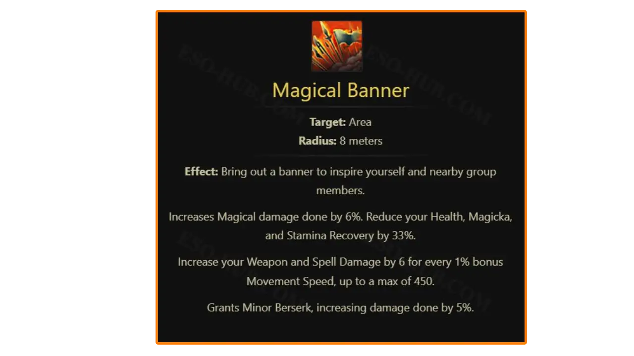 magical banner scribing skill