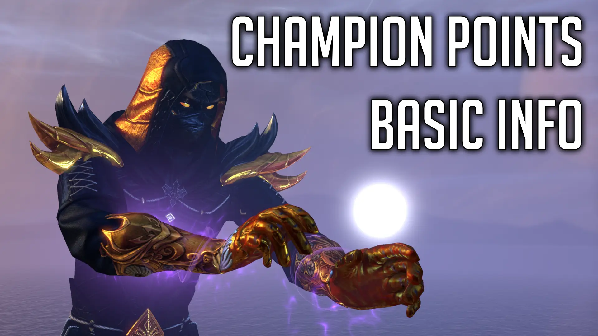 Sorc Subclassing Build Champion Points and Basic Info